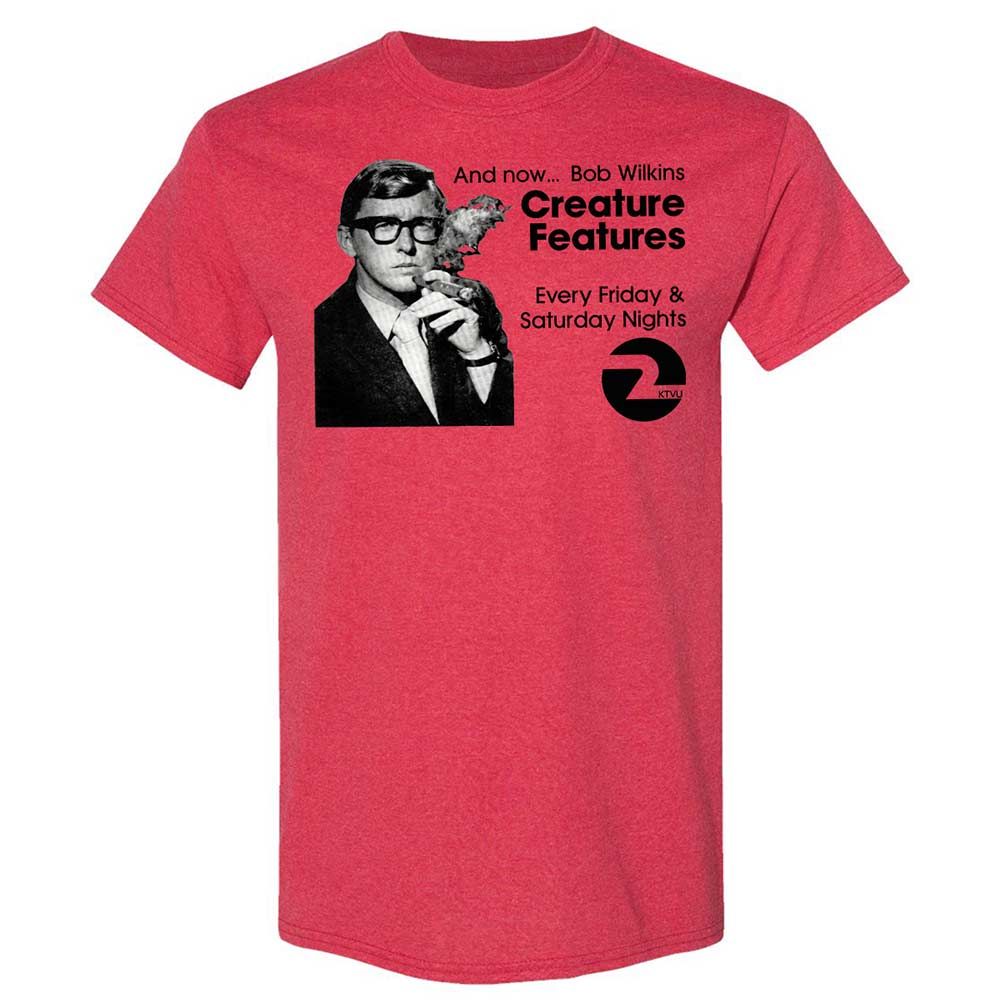 Bob Wilkins Creature Features - Heather Red - 9