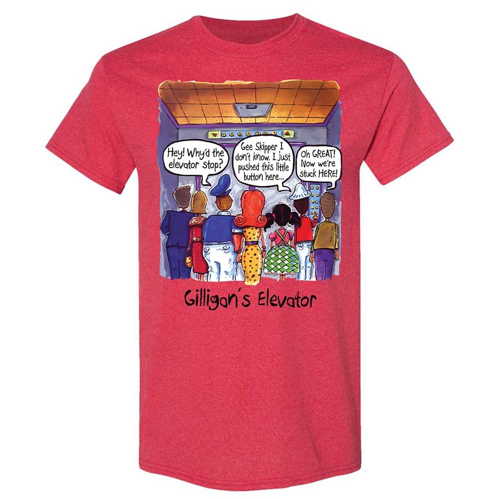 Classic Unisex T-Shirt - 1N7ZEXJS - Heather Red - 9