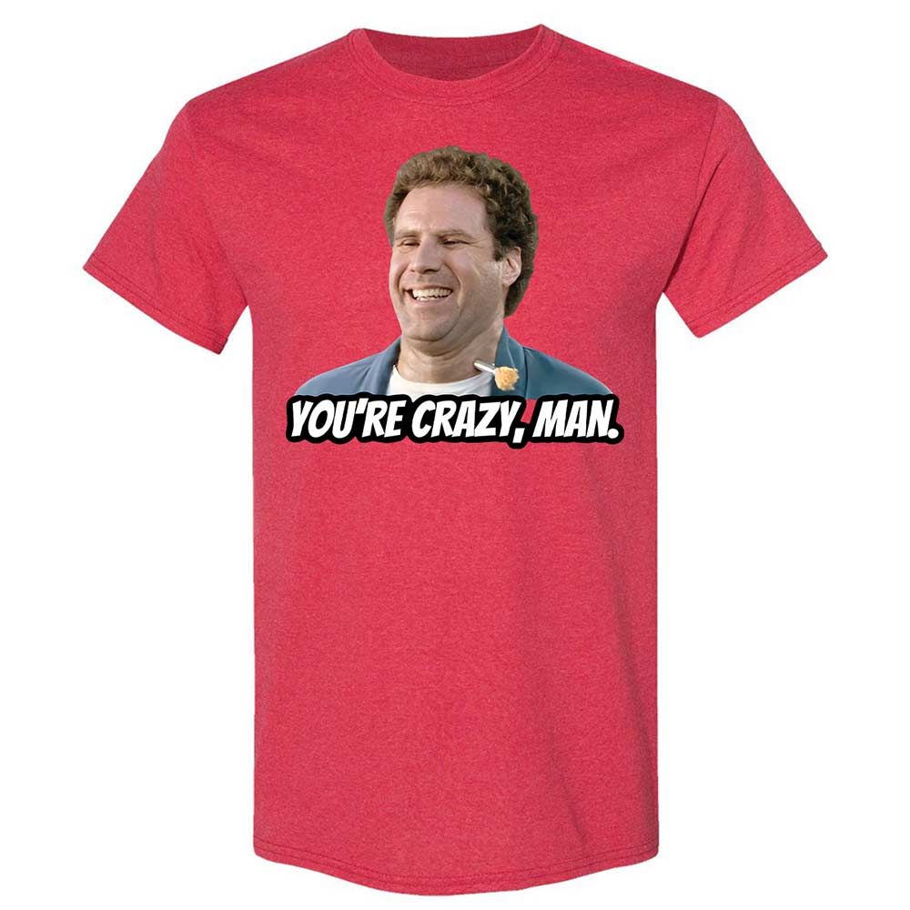 You're crazy, man - Heather Red - 9