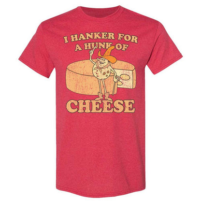 Hanker For A Hunk Of Cheese - Heather Red - 9