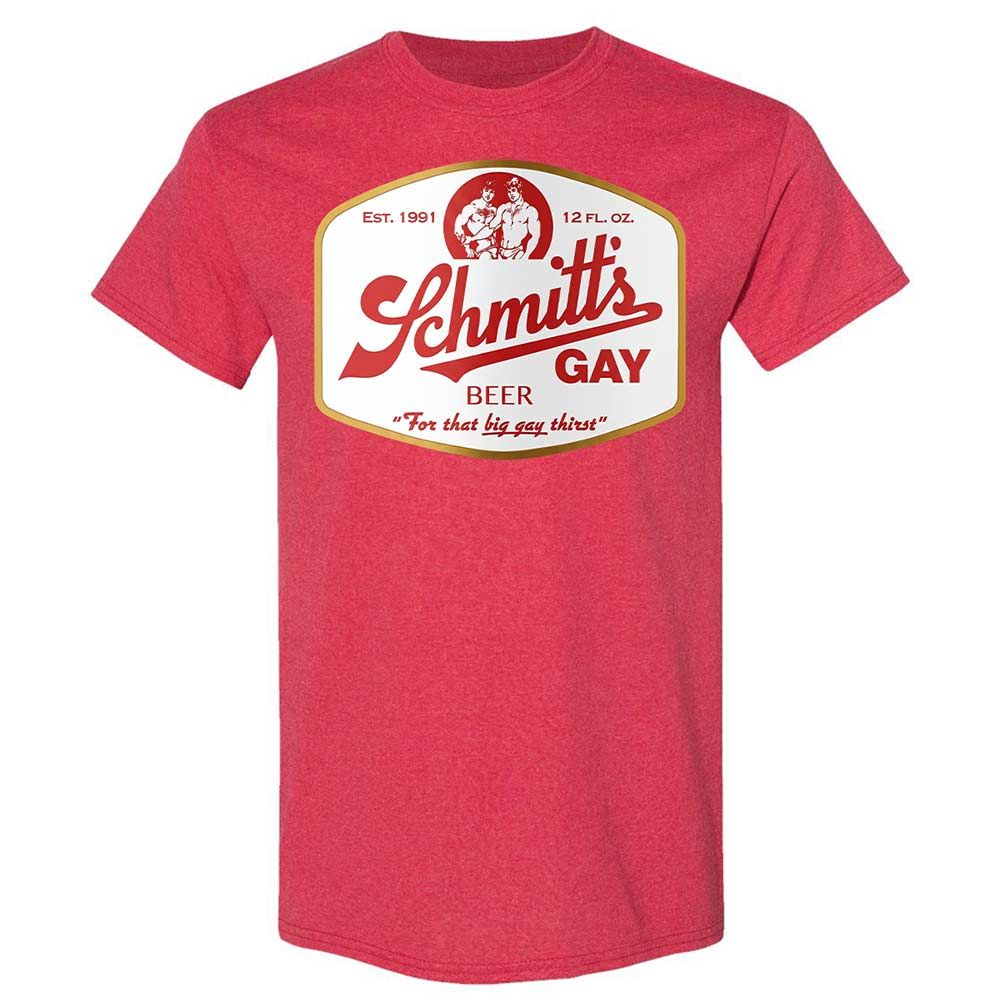 Schmitt's Gay Beer - Heather Red - 9