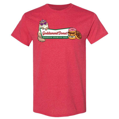 Goddammit Donut - Heather Red - 9