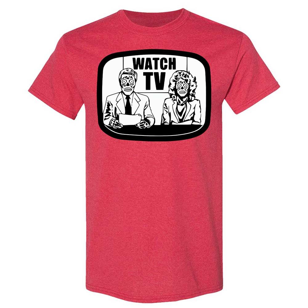 They Live Face Mask - Heather Red - 9