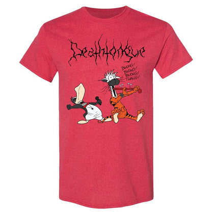 Classic Unisex T-Shirt - D87VGW9Q - Heather Red - 9