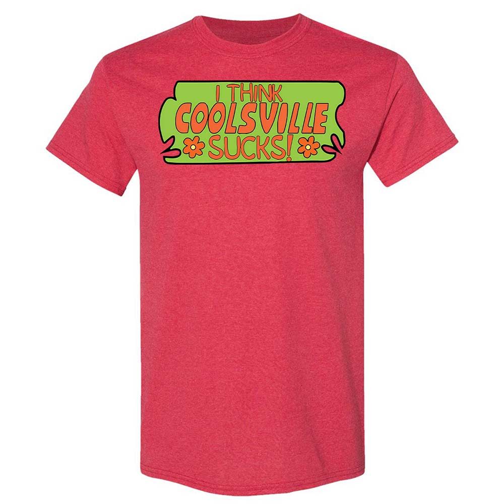 I Think Coolsville Sucks - Heather Red - 9