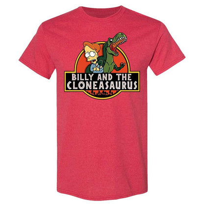 Billy And The Cloneasaurus - Heather Red - 9