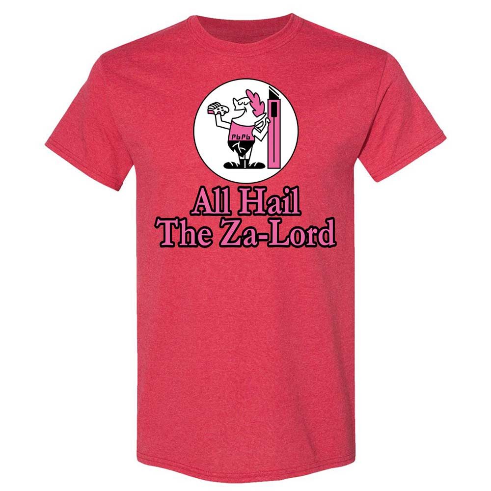 All Hail The Za-Lord - Heather Red - 9