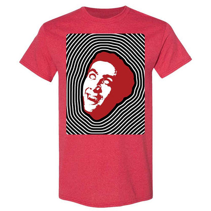 Psychedelic Nicolas Cage - Heather Red - 9
