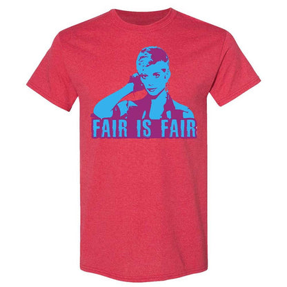 Fair is Fair - Heather Red - 9