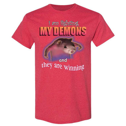 I'm fighting my demons - Heather Red - 9