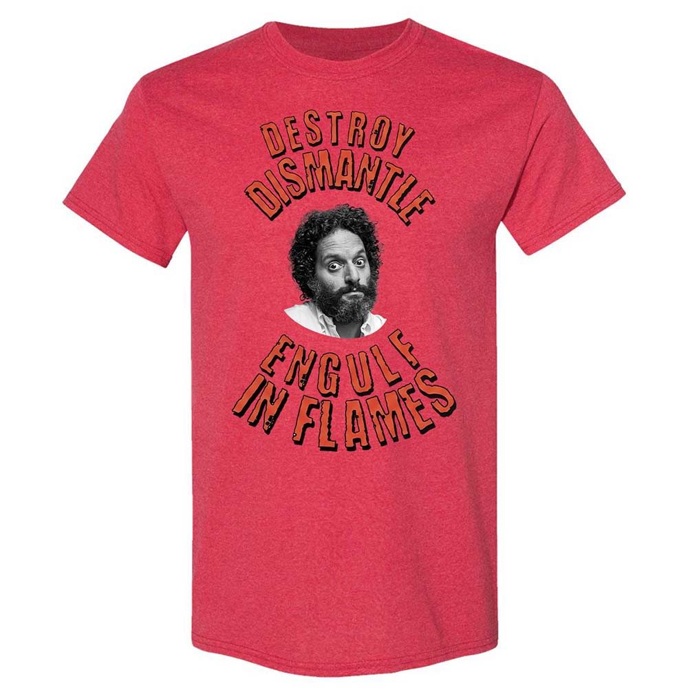 Destroy, Dismantle, Engulf in Flames - Heather Red - 9
