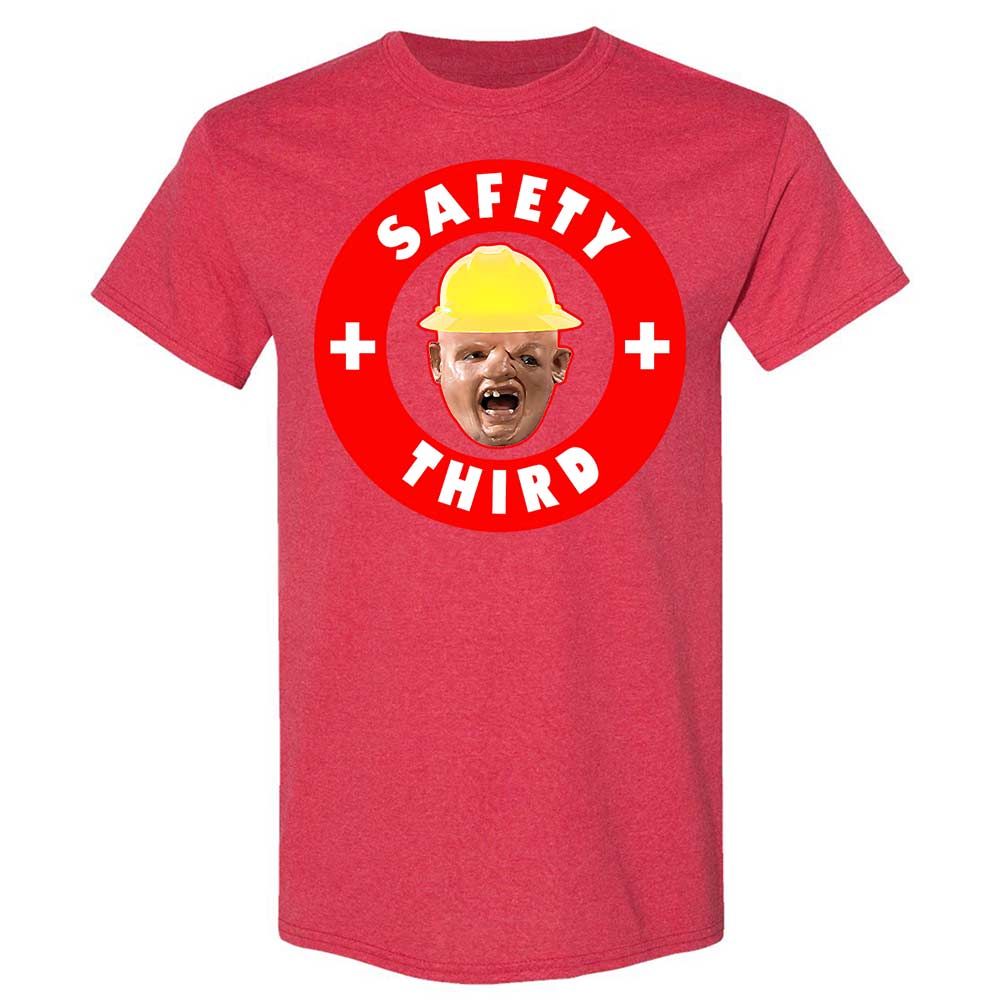 Safety Third - Heather Red - 9