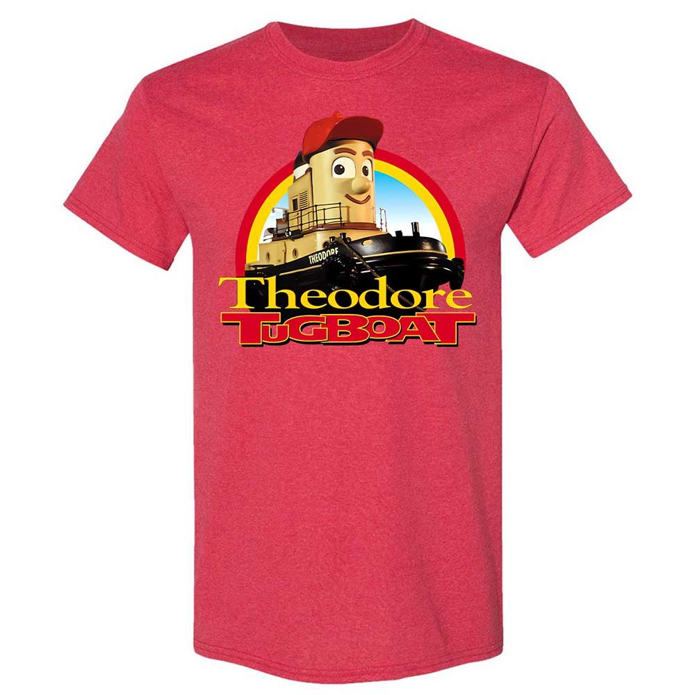 Theodore Tugboat - Heather Red - 9