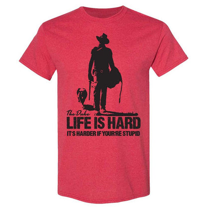 Life is hard - Heather Red - 9