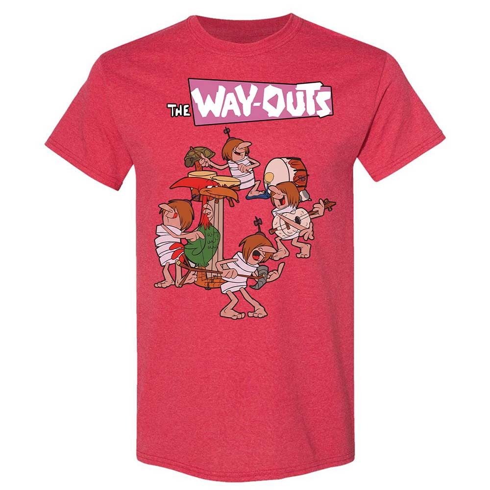 The Way-Outs Groovy 60's - Heather Red - 9