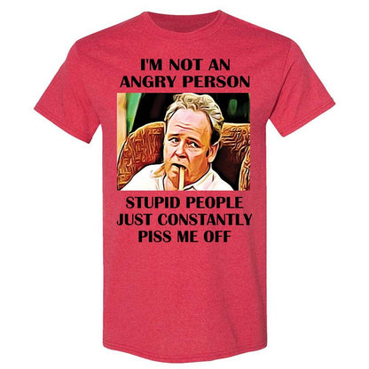 I'm not an angry person - Heather Red - 9