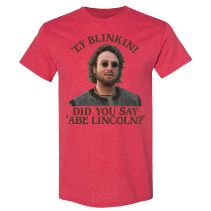 Did You Say Abe Lincoln - Heather Red - 9