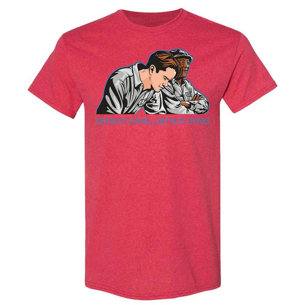 Get Busy Living - Heather Red - 9