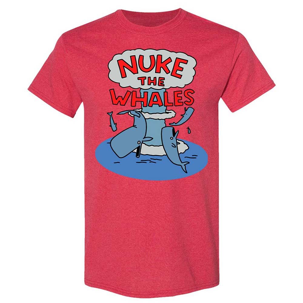Nuke the Whales - Heather Red - 9