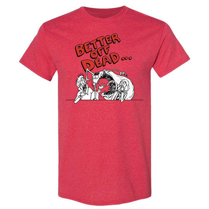 Classic Unisex T-Shirt - LVBJB7N6 - Heather Red - 9