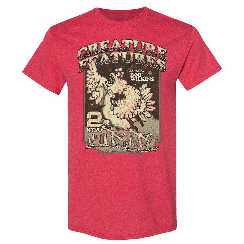 Creature Features - Heather Red - 9