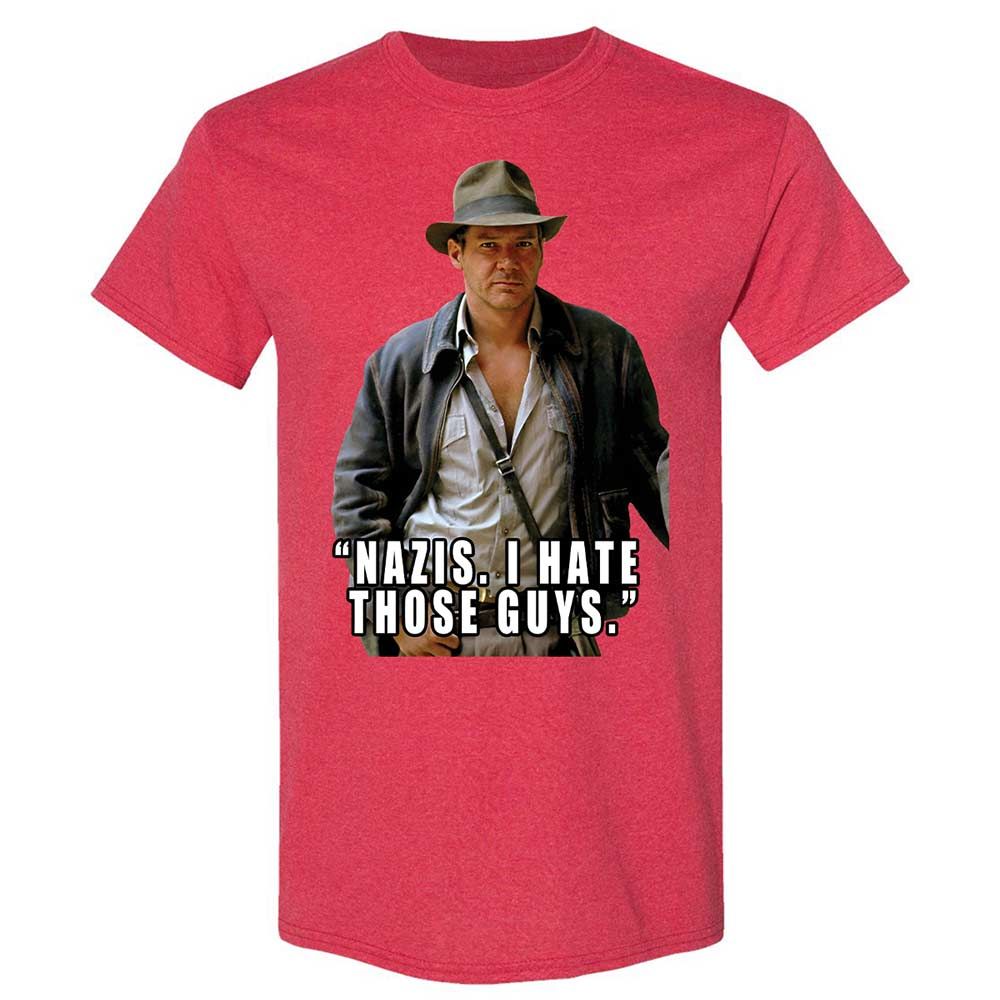 Classic Unisex T-Shirt - XWMSX7UQ - Heather Red - 9