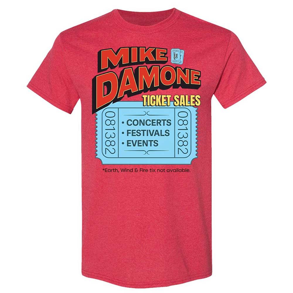 Damone Ticket Sales - Heather Red - 9