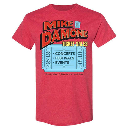 Damone Ticket Sales - Heather Red - 9