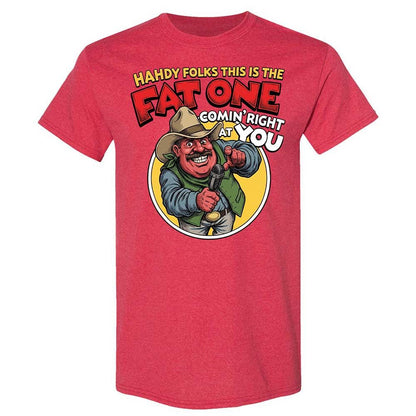 Fat One comin' right at you - Heather Red - 9