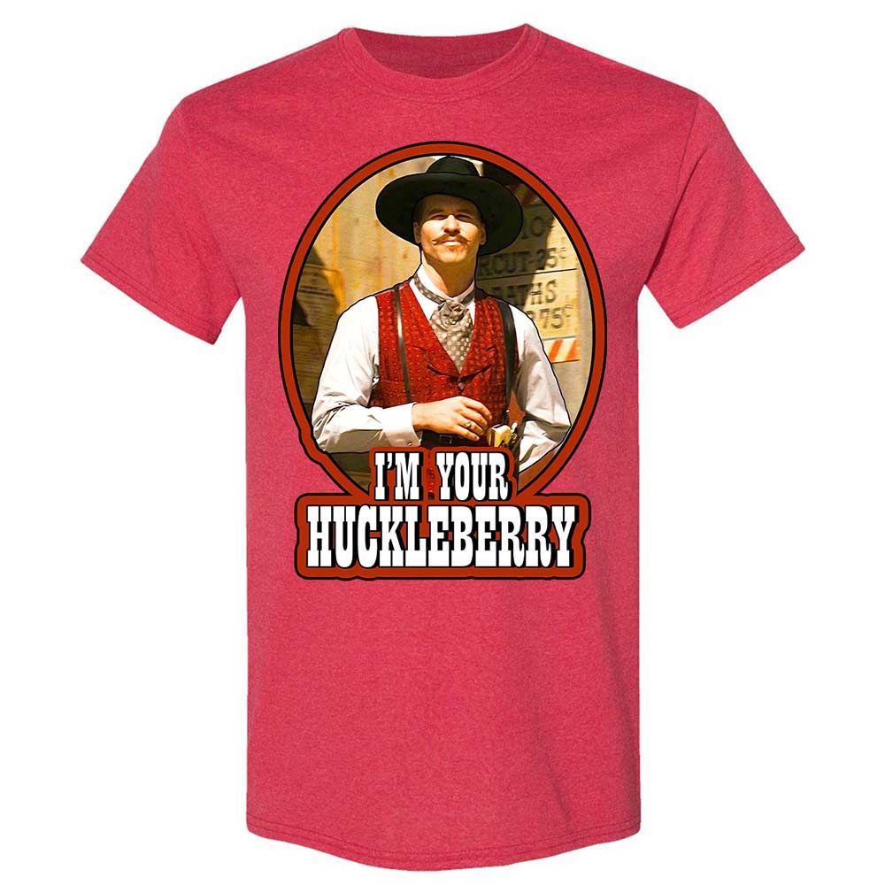 I'm Your Huckleberry - Heather Red - 9