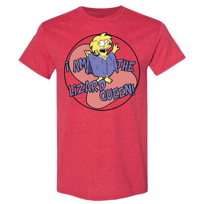 I am the Lizard Queen - Heather Red - 9