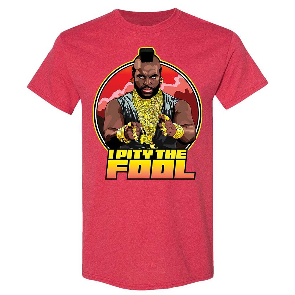 I Pity the Fool - Heather Red - 9