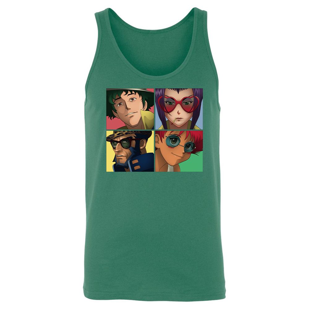 Unisex Jersey Tank - TJ1DN88W - Kelly - 9