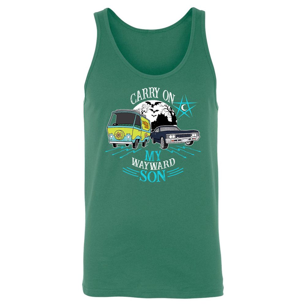 Unisex Jersey Tank - X1CE51QF - Kelly - 9