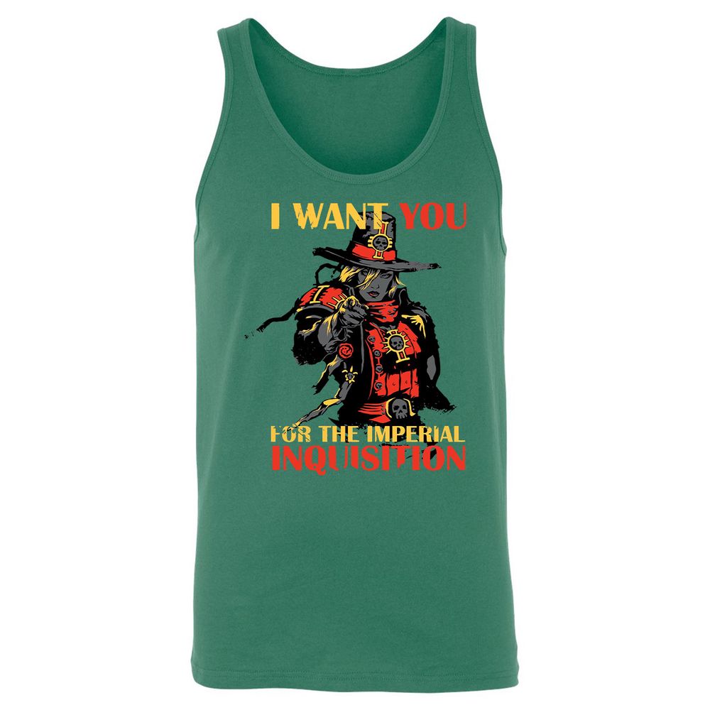 Unisex Jersey Tank - DAEPH539 - Kelly - 9