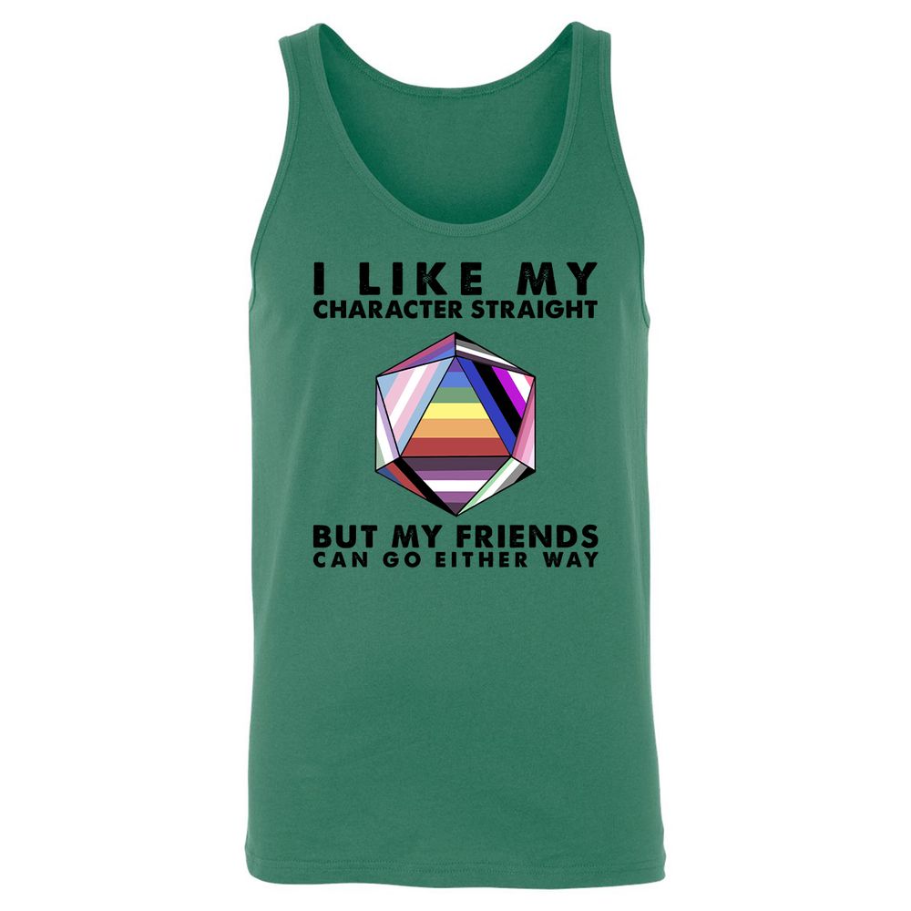 Unisex Jersey Tank - AQKASELD - Kelly - 9