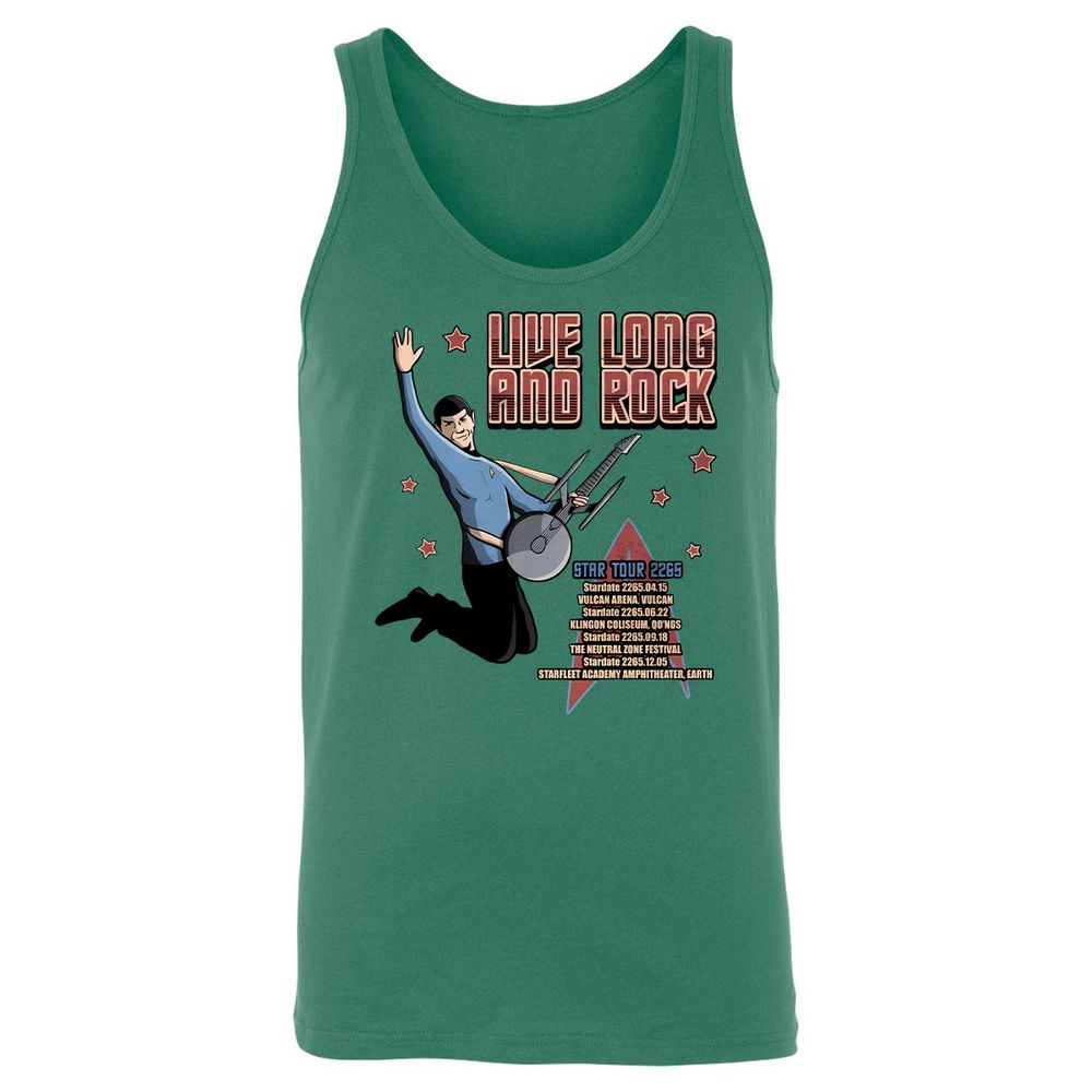 Unisex Jersey Tank - CN74PCQB - Kelly - 9