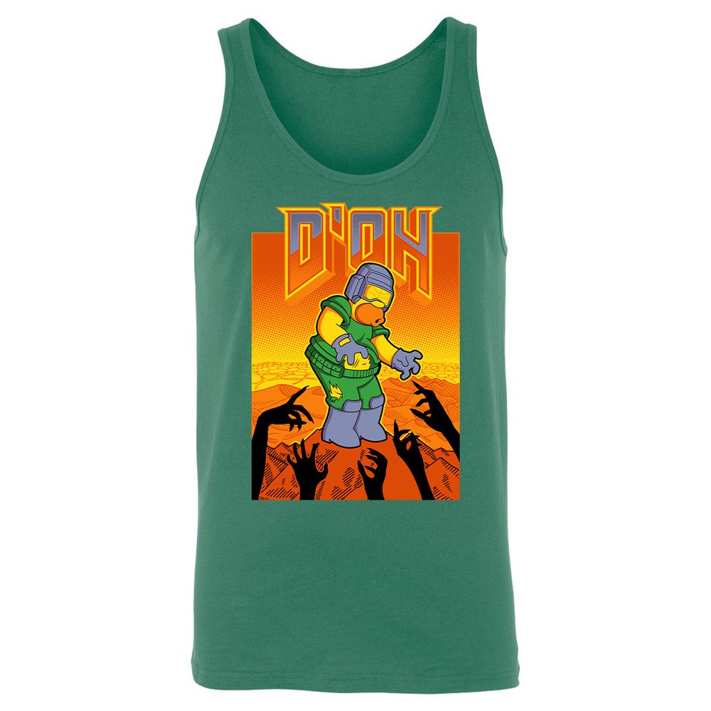 Unisex Jersey Tank - FJX2CH25 - Kelly - 9