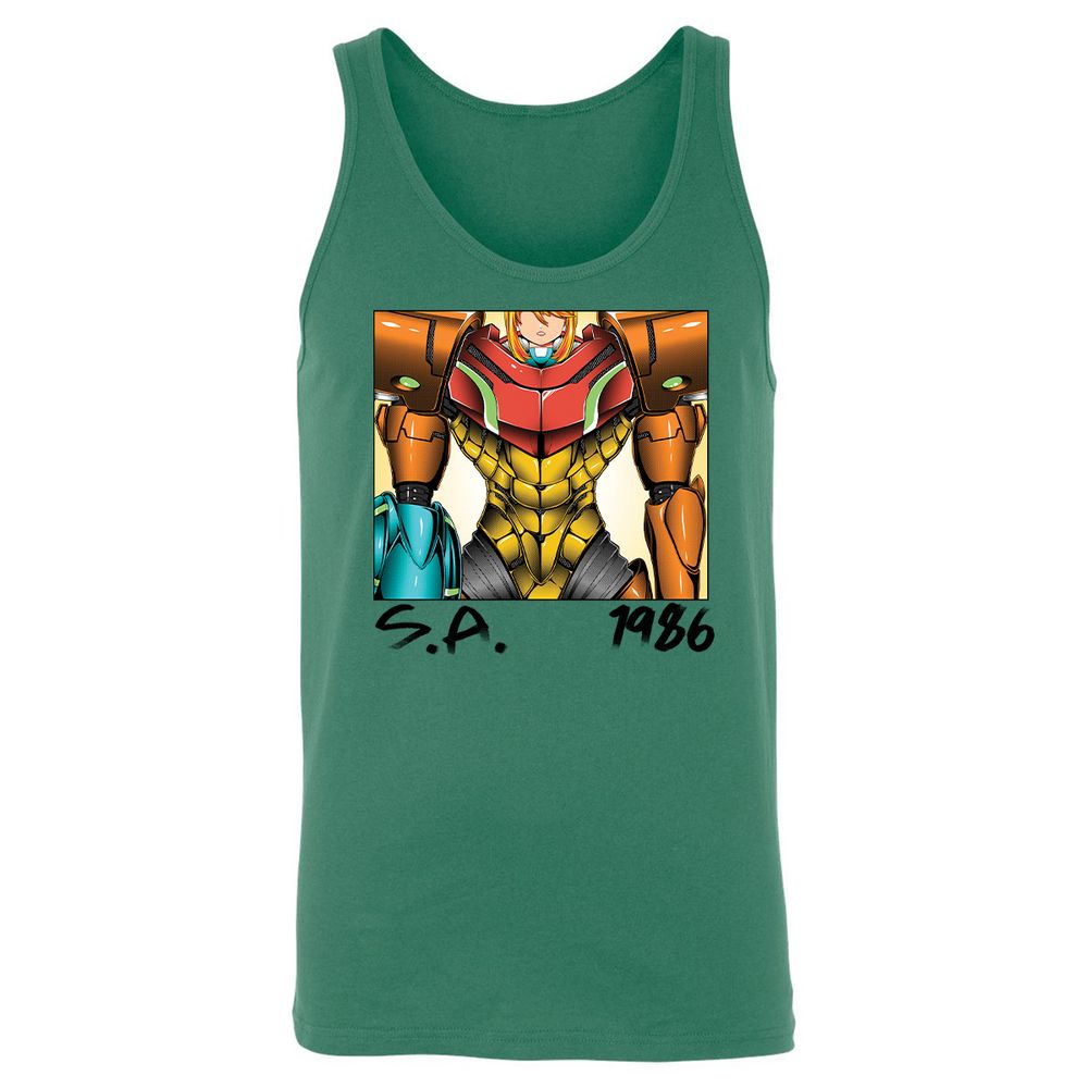 Unisex Jersey Tank - 5D5QZ9D7 - Kelly - 9