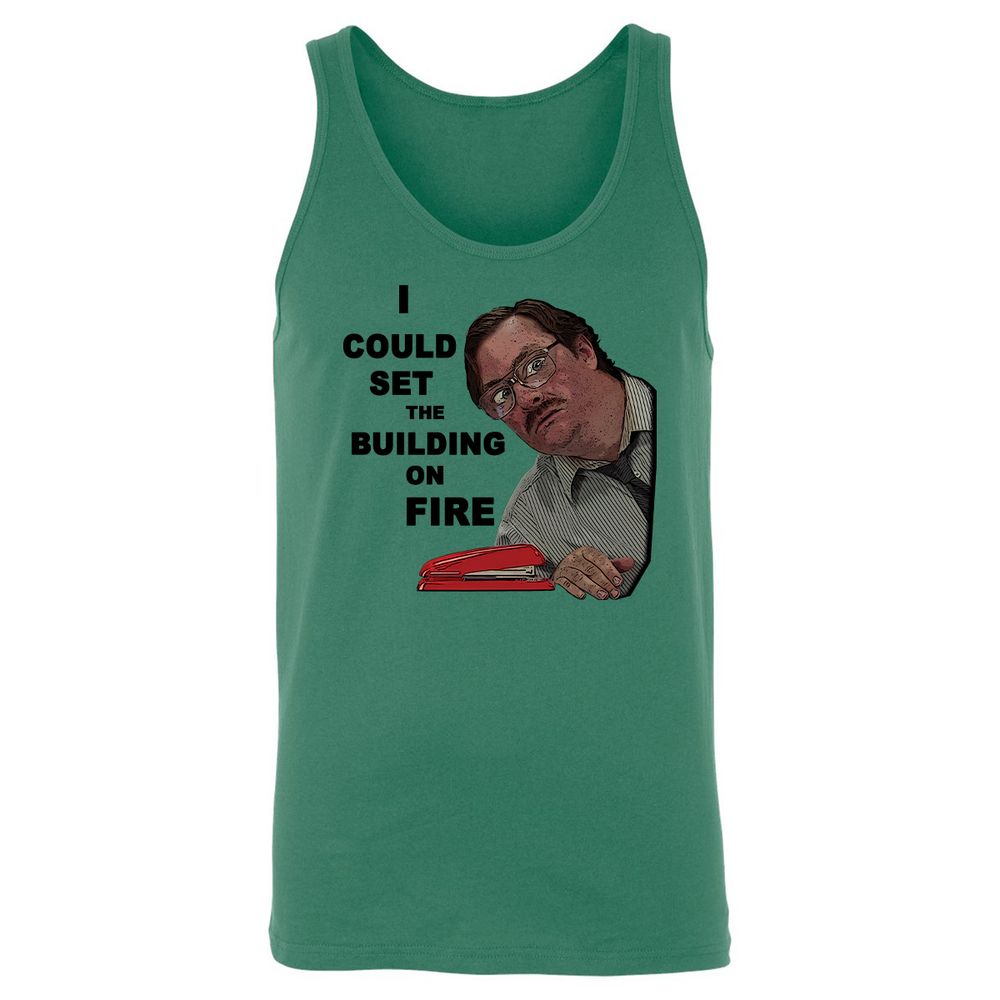 Unisex Jersey Tank - 64G5E3D9 - Kelly - 9