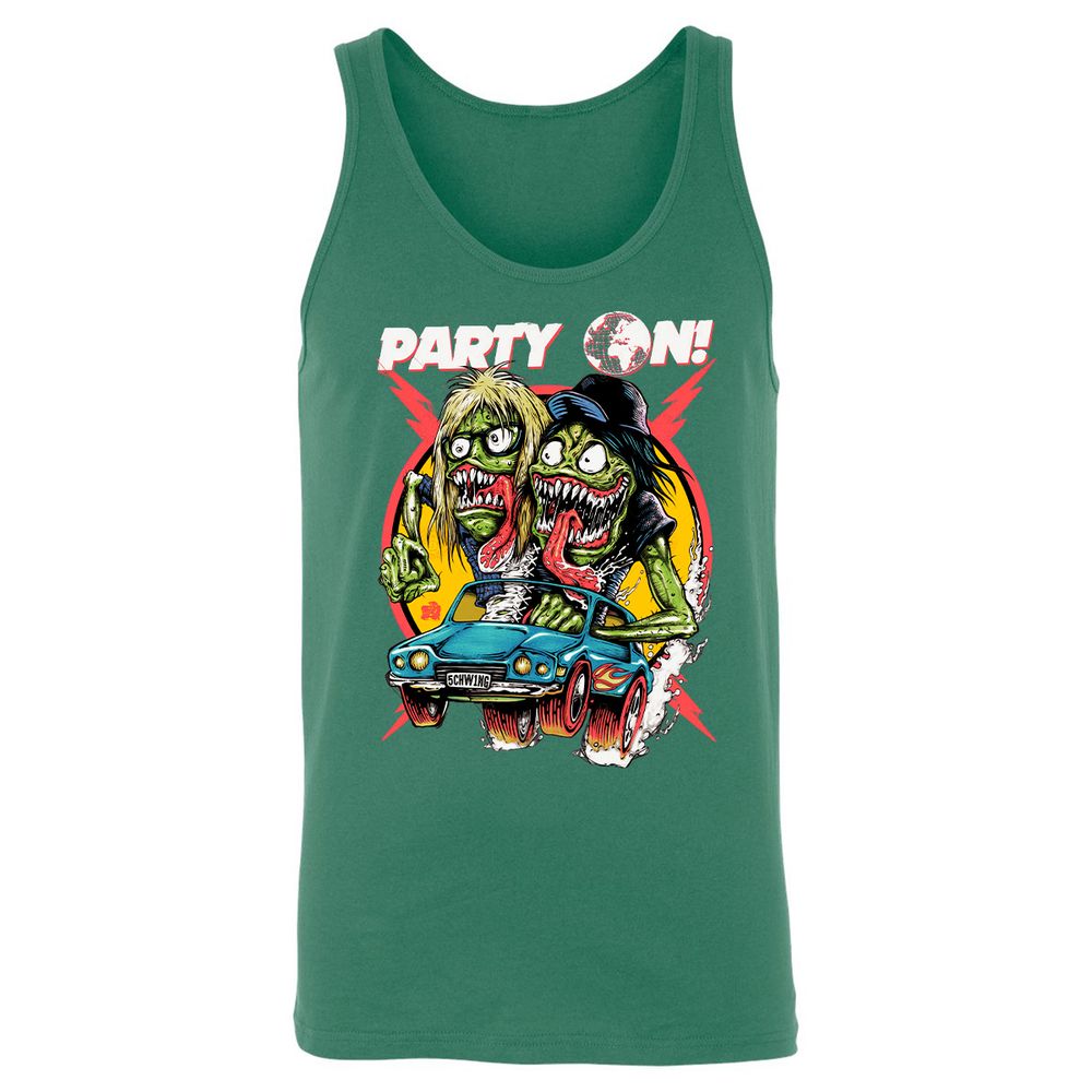Unisex Jersey Tank - Q85M6Q47 - Kelly - 9