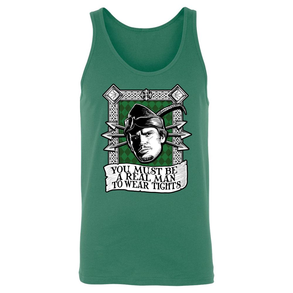 Unisex Jersey Tank - BMQEDYWQ - Kelly - 9
