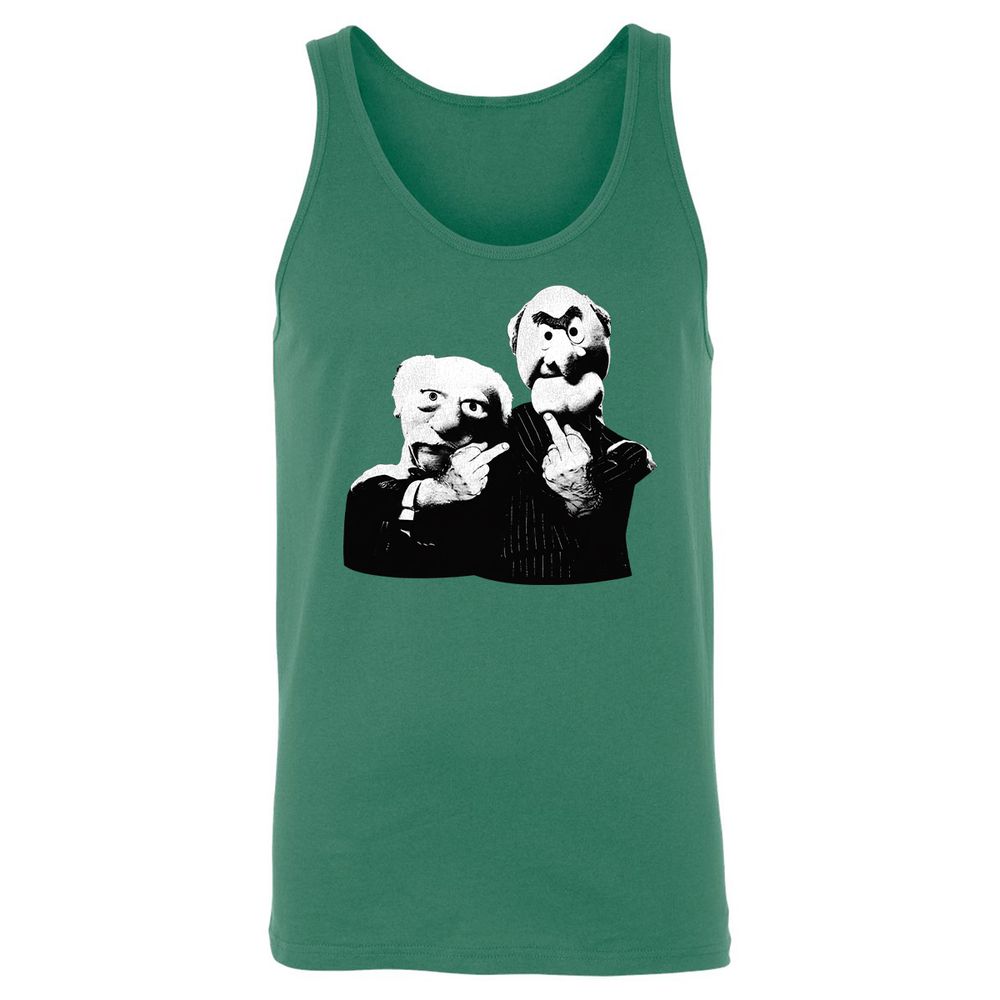 Statler and Waldorf Middle Finger - Kelly - 9