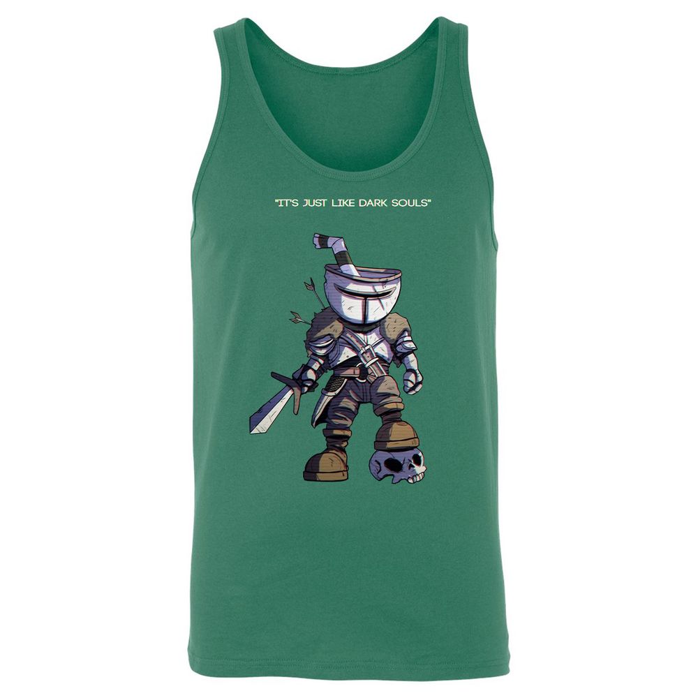Unisex Jersey Tank - 4DRAGRXK - Kelly - 9