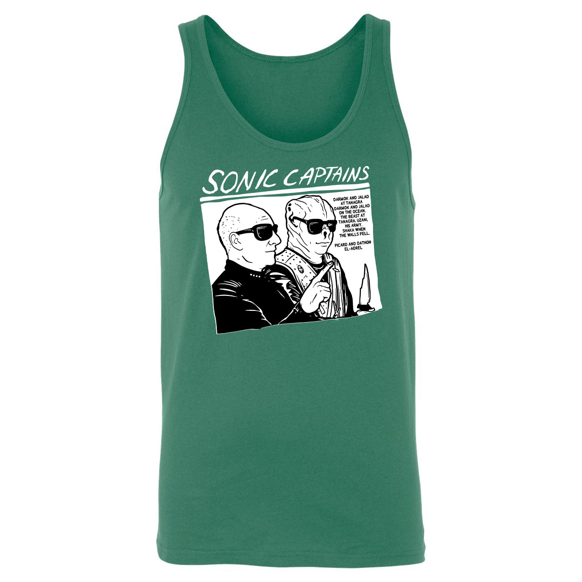 Unisex Jersey Tank - 9TBRBHZ6 - Kelly - 9