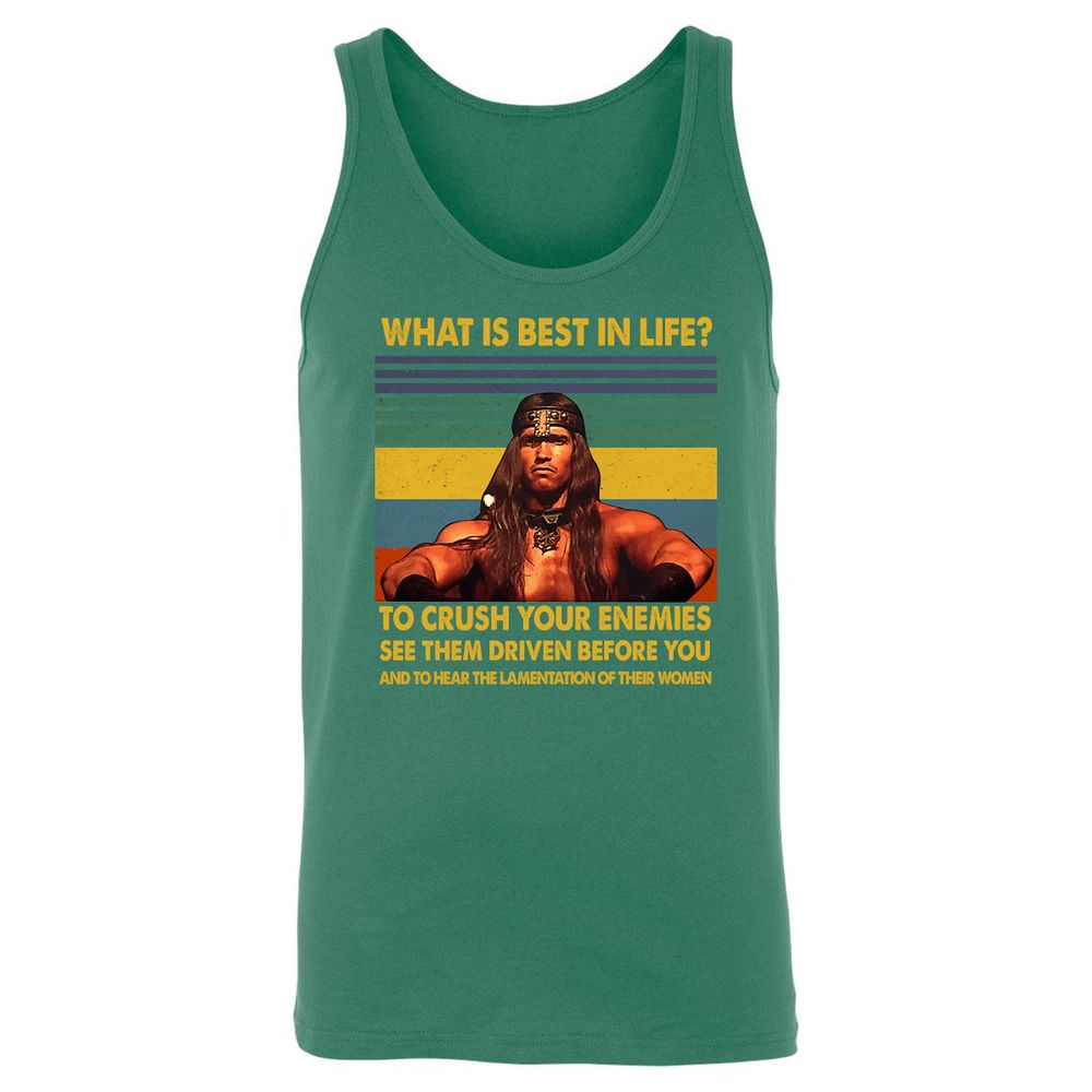 Unisex Jersey Tank - D4KB4YDR - Kelly - 9