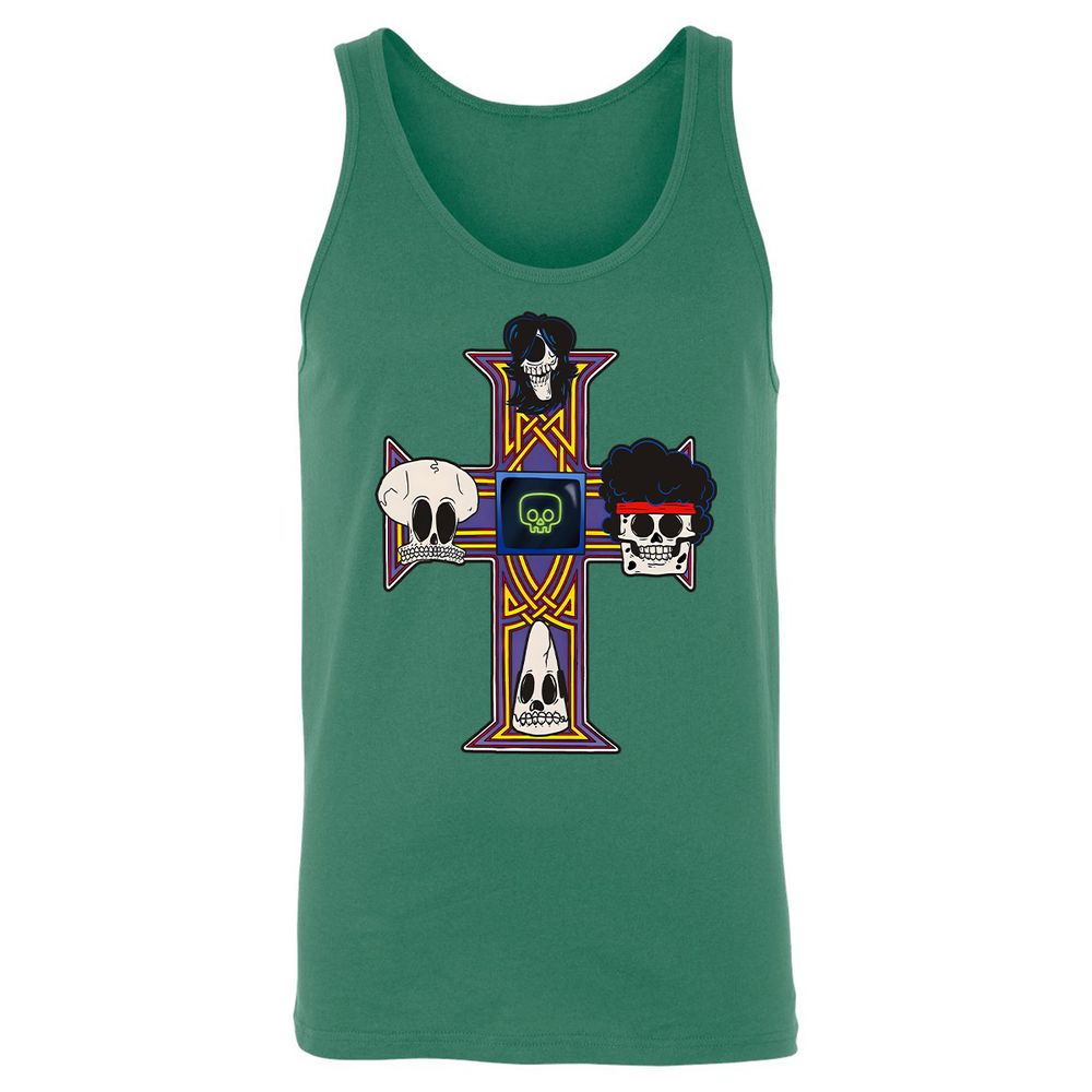 Unisex Jersey Tank - N8E5UZ56 - Kelly - 9
