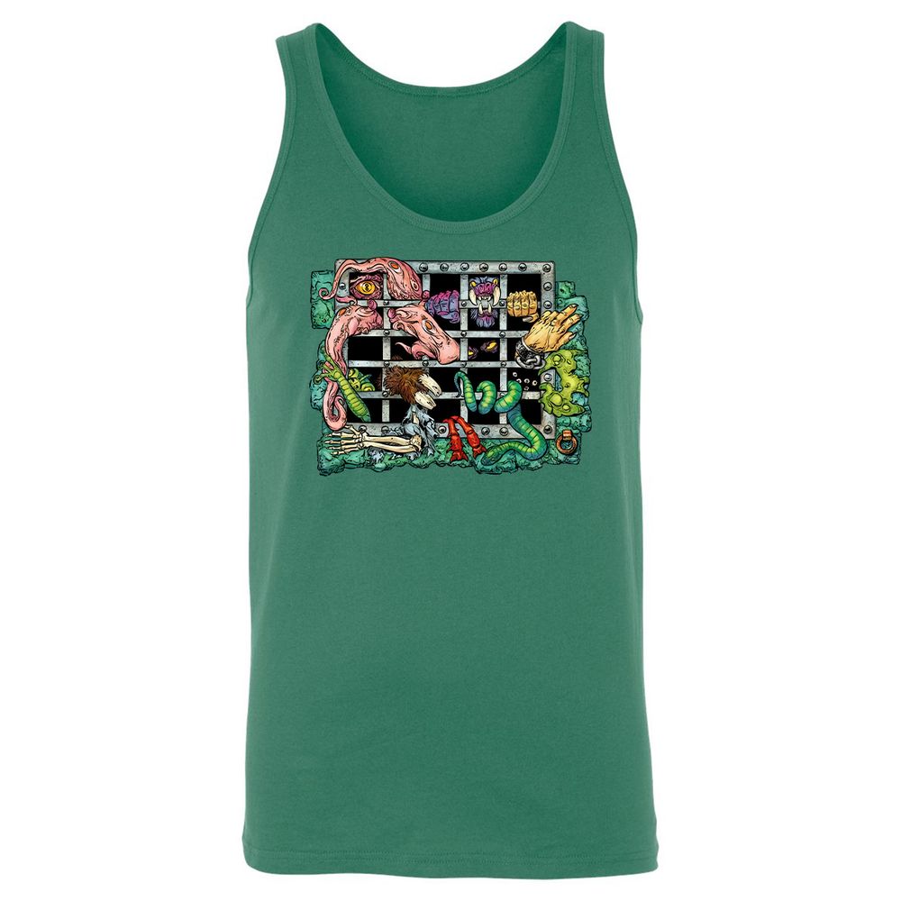 Unisex Jersey Tank - 4DWJ1735 - Kelly - 9