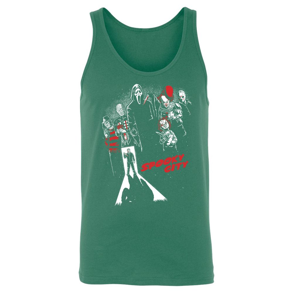 Unisex Jersey Tank - D7FPC5F6 - Kelly - 9