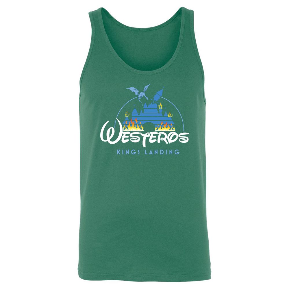 Unisex Jersey Tank - MB63M7G3 - Kelly - 9